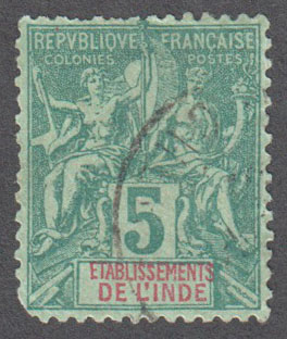 French India Scott 4 Used - Click Image to Close